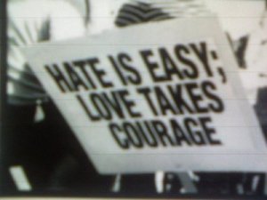 love takes courage